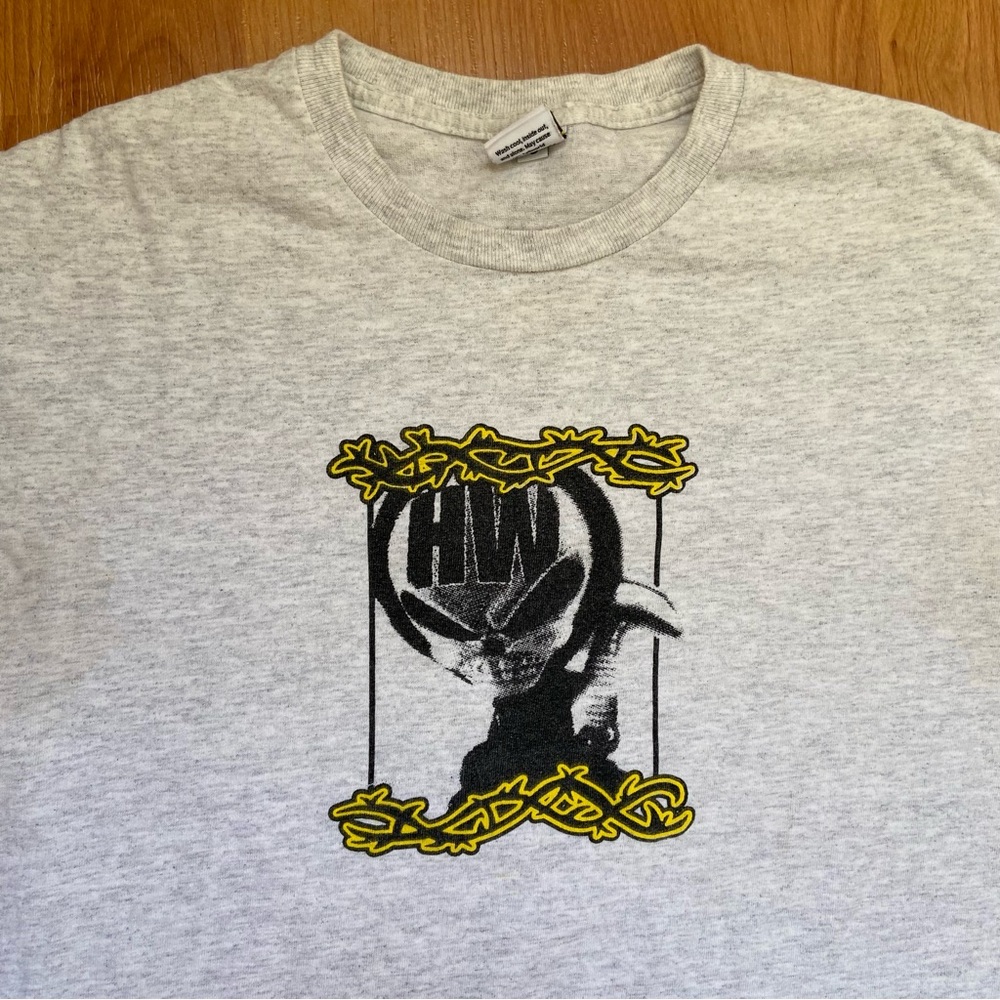 Hell World Men’s Alien Logo T-Shirt Size Small